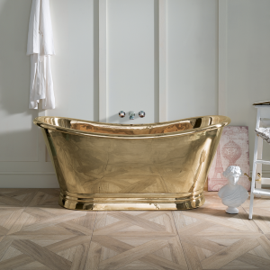 BC Designs 1500mm Brass Double Ended Freestanding Bath