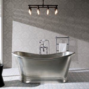 BC Designs 1500mm Tin Double Ended Freestanding Bath