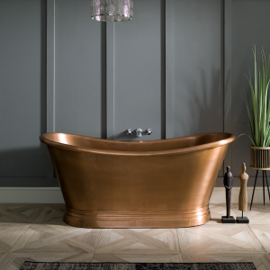 BC Designs 1500mm Antique Copper Double Ended Freestanding Bath