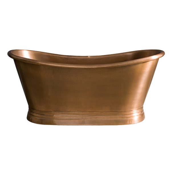 BC Designs 1500mm Antique Copper Double Ended Freestanding Bath - Image 2