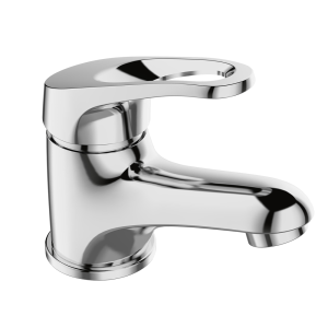 Bristan Iris Monobloc Basin Mixer with Clicker Waste   Chrome