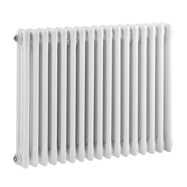 Bayswater Nelson White Triple Column Radiator 600 x 786mm