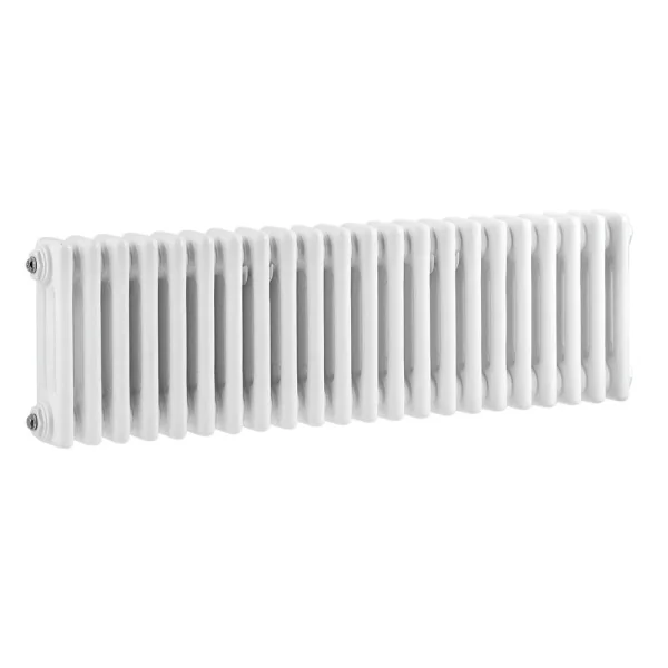 Bayswater Nelson White Triple Column Radiator 300 x 1011mm