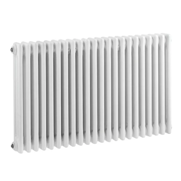 Bayswater Nelson White Triple Column Radiator 600 x 1011mm