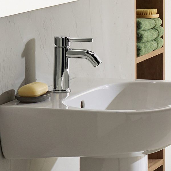 Ideal Standard Ceraline Basin Mixer with Clicker Waste - Image 2
