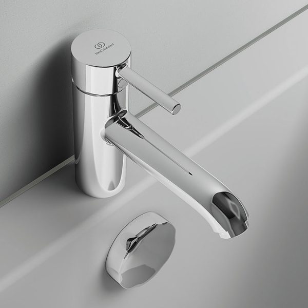 Ideal Standard Ceraline 1 Tap Hole Bath Filler - Image 6