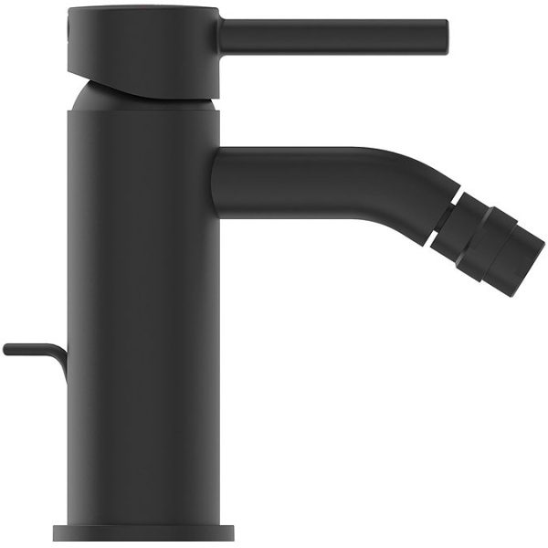 Ideal Standard Ceraline Silk Black Bidet Mixer with Pop up Waste - Image 3