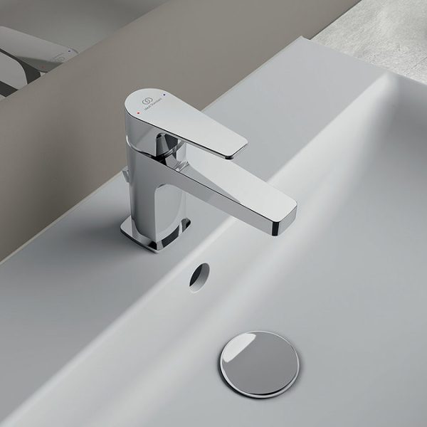 Ideal Standard Cerafine D Single Lever Mini Basin Mixer with Pop up Waste - Image 5