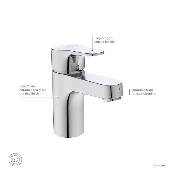 Ideal Standard Cerabase Single Lever Bath Filler - Image 3