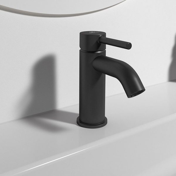 Ideal Standard Ceraline Silk Black Basin Mixer - Image 2