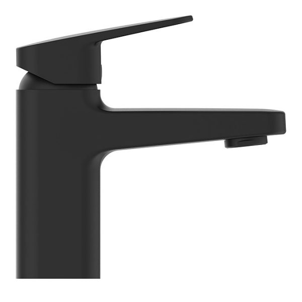Ideal Standard Ceraplan Silk Black Single Lever Basin Mixer (no waste) - Image 3