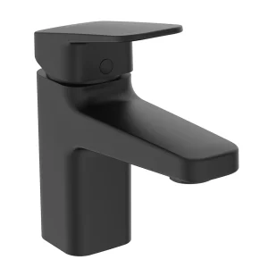 Ideal Standard Ceraplan Silk Black Single Lever Basin Mixer (no waste)