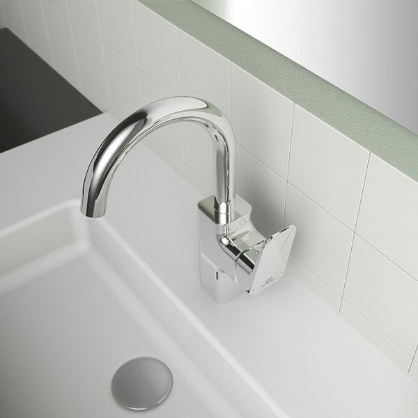 Ideal Standard Ceraplan Single Lever High Spout Basin Mixer - Image 2