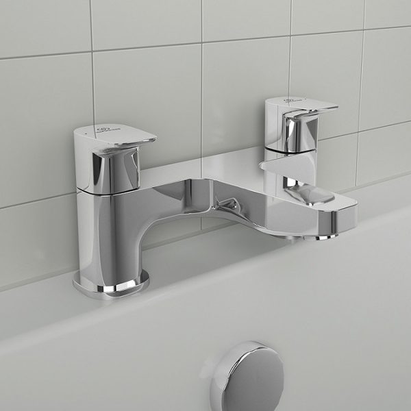 Ideal Standard Ceraplan Chrome Dual Control Bath Filler - Image 2