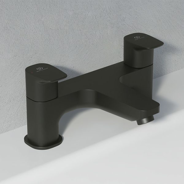 Ideal Standard Ceraplan Silk Black Dual Control Bath Filler - Image 2