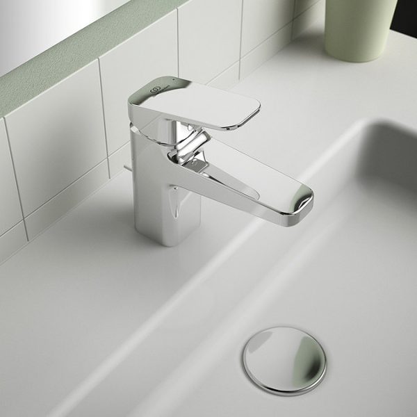 Ideal Standard Ceraplan iFix+ Single Lever Basin Mixer with Pop up Waste - Image 2