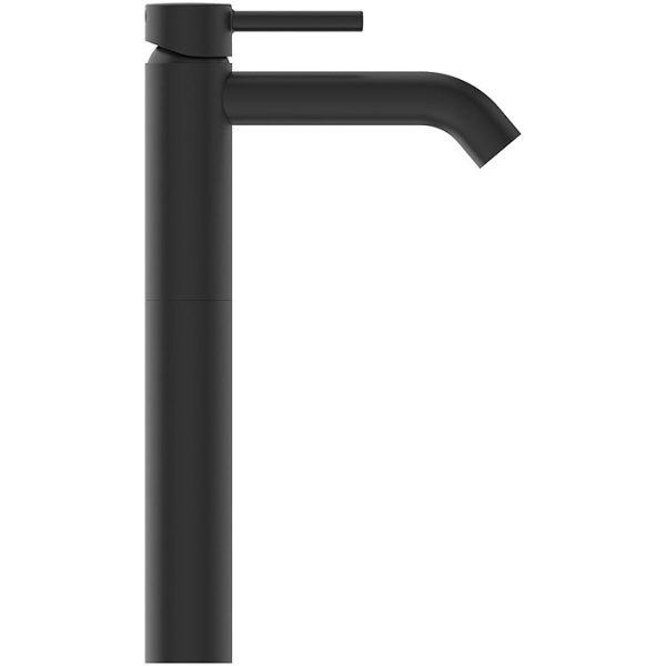 Ideal Standard Ceraline Silk Black Single Lever Tall Basin Mixer - Image 3