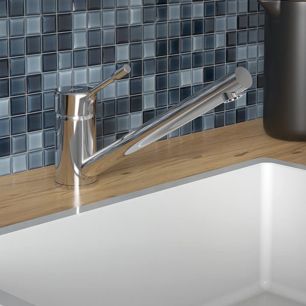 Ideal Standard Ceralook Chrome Single Lever Low Spout Kitchen Mixer - Image 5