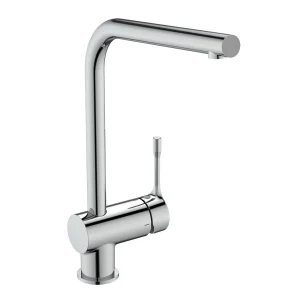 Ideal Standard Ceralook Chrome Single Lever L Shape Spout Kitchen Mixer