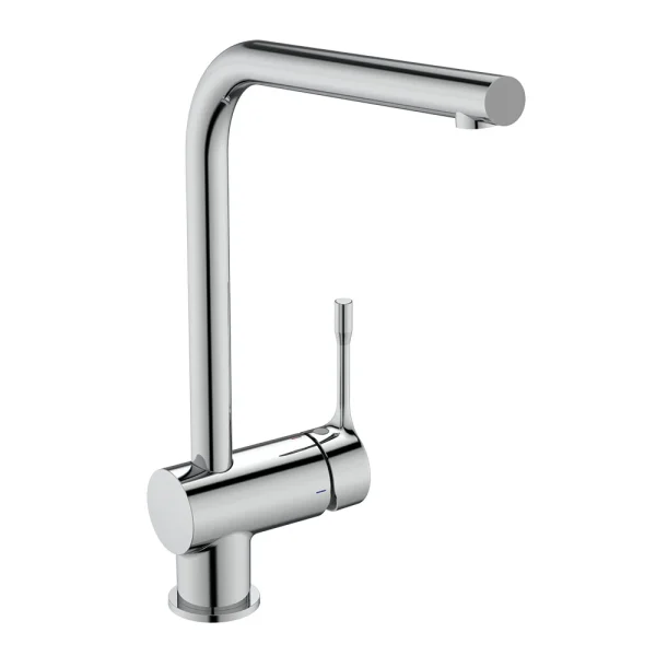 Ideal Standard Ceralook Chrome Single Lever L Shape Spout Kitchen Mixer