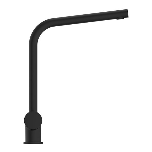 Ideal Standard Ceralook Silk Black Single Lever L Shape Spout Kitchen Mixer - Image 3