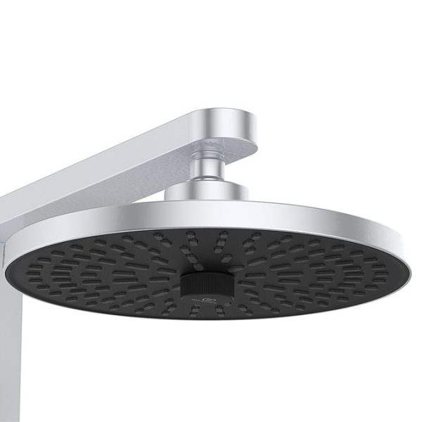 Ideal Standard Ceratherm Alu+ Silver Exposed Thermostatic Shower System - Image 3