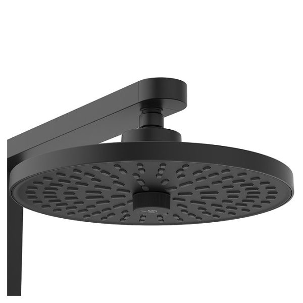 Ideal Standard Ceratherm Alu+ Silk Black Exposed Thermostatic Shower System - Image 6