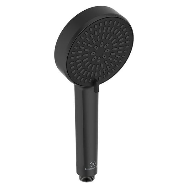 Ideal Standard Ceratherm Alu+ Silk Black Exposed Thermostatic Shower System - Image 7