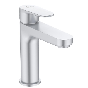 Ideal Standard Cerafine O Silver Single Lever Basin Mixer + Waste