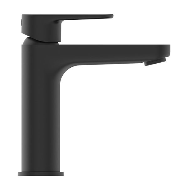 Ideal Standard Cerafine O Silk Black Single Lever Basin Mixer + Waste - Image 3