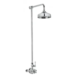 Crosswater   Belgravia Thermostatic Shower Valve with Fixed Head