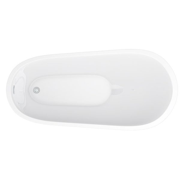 Toreno 1520 Small Modern Slipper Free Standing Bath - Image 2