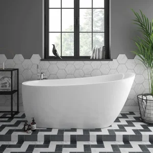 Toreno 1700 Modern Slipper Free Standing Bath