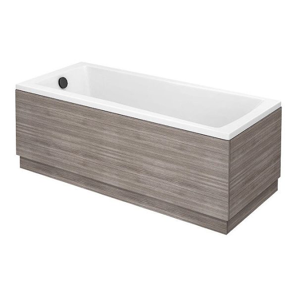 Brooklyn Grey Avola Single Ended Bath - Image 5