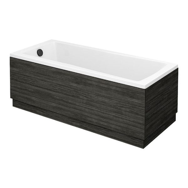 Brooklyn Black Single Ended Bath - Image 3