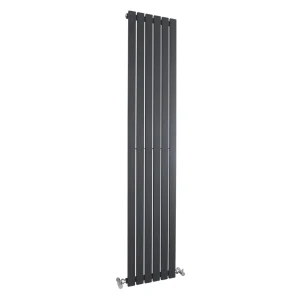 Bilbao Anthracite Single Panel Designer Radiator (1800 x 354mm)