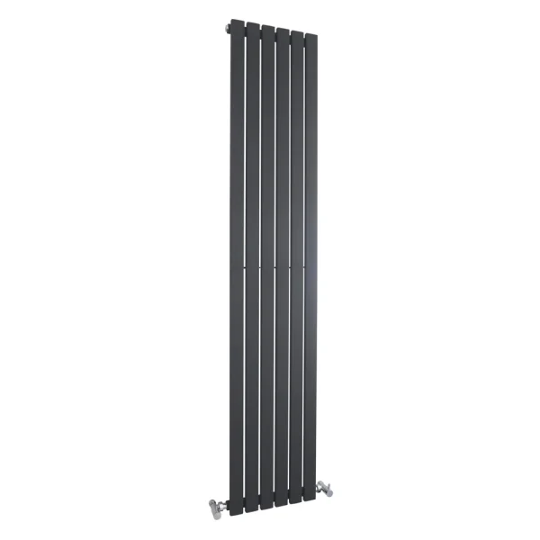 Bilbao Anthracite Single Panel Designer Radiator (1800 x 354mm)