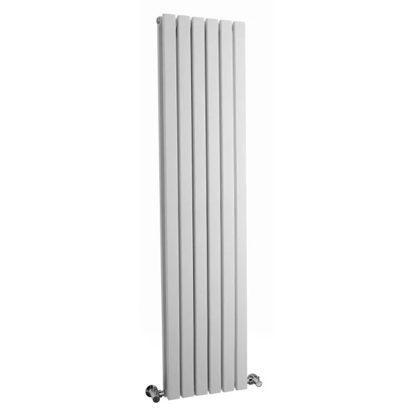 Bilbao White Double Panel Designer Radiator (1500 x 354mm)