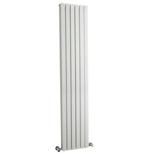 Bilbao White Double Panel Designer Radiator (1800 x 354mm)