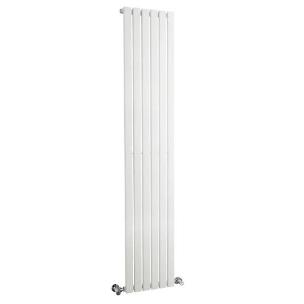 Bilbao White Single Panel Designer Radiator (1800 x 354mm)
