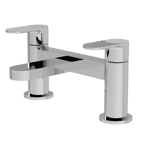Nuie Cyprus Fluted Bath Filler Tap   Chrome
