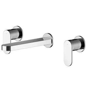 Nuie Binsey 3TH Wall Mounted Basin Mixer