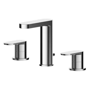 Nuie Binsey 3TH Basin Mixer with Pop up Waste