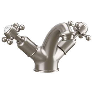 Crosswater Belgravia Crosshead Monobloc Basin Tap   Brushed Nickel