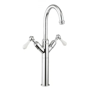 Crosswater   Belgravia Lever Tall Monobloc Basin Mixer Tap   Chrome