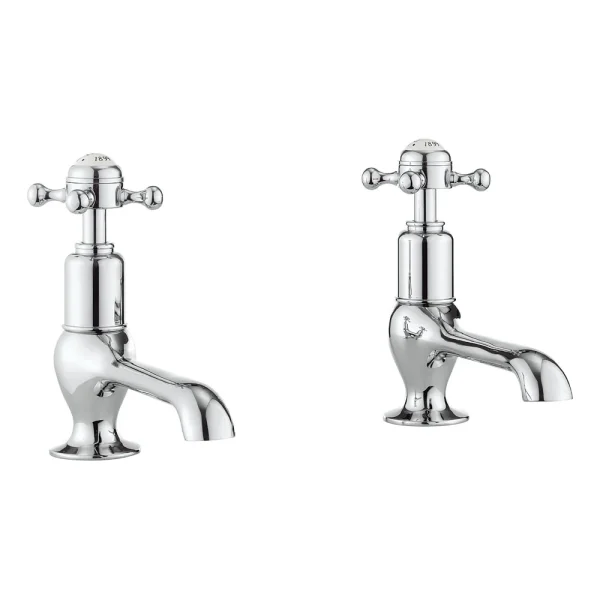 Crosswater   Belgravia Crosshead Long Nose Basin Taps
