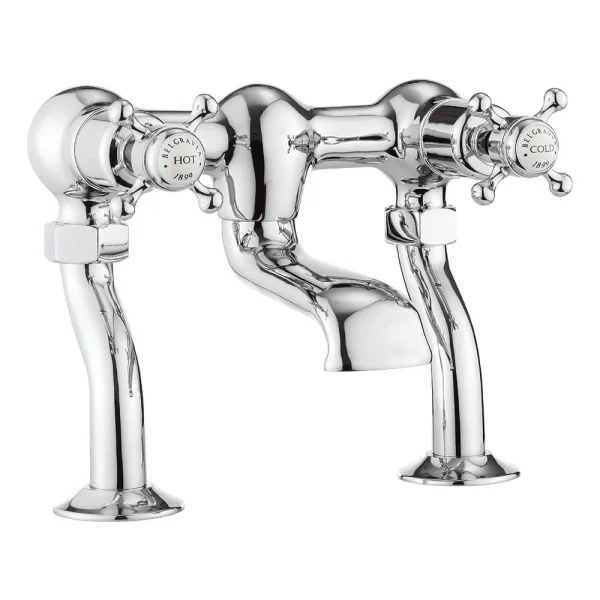Crosswater   Belgravia Crosshead Bath Filler