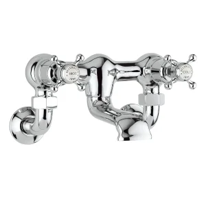 Crosswater   Belgravia Crosshead Wall Mounted Bath Filler