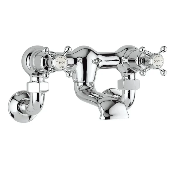 Crosswater   Belgravia Crosshead Wall Mounted Bath Filler