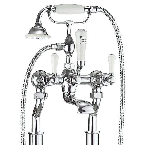 Crosswater   Belgravia Lever Floor Mounted Freestanding Bath Shower Mixer - Image 3